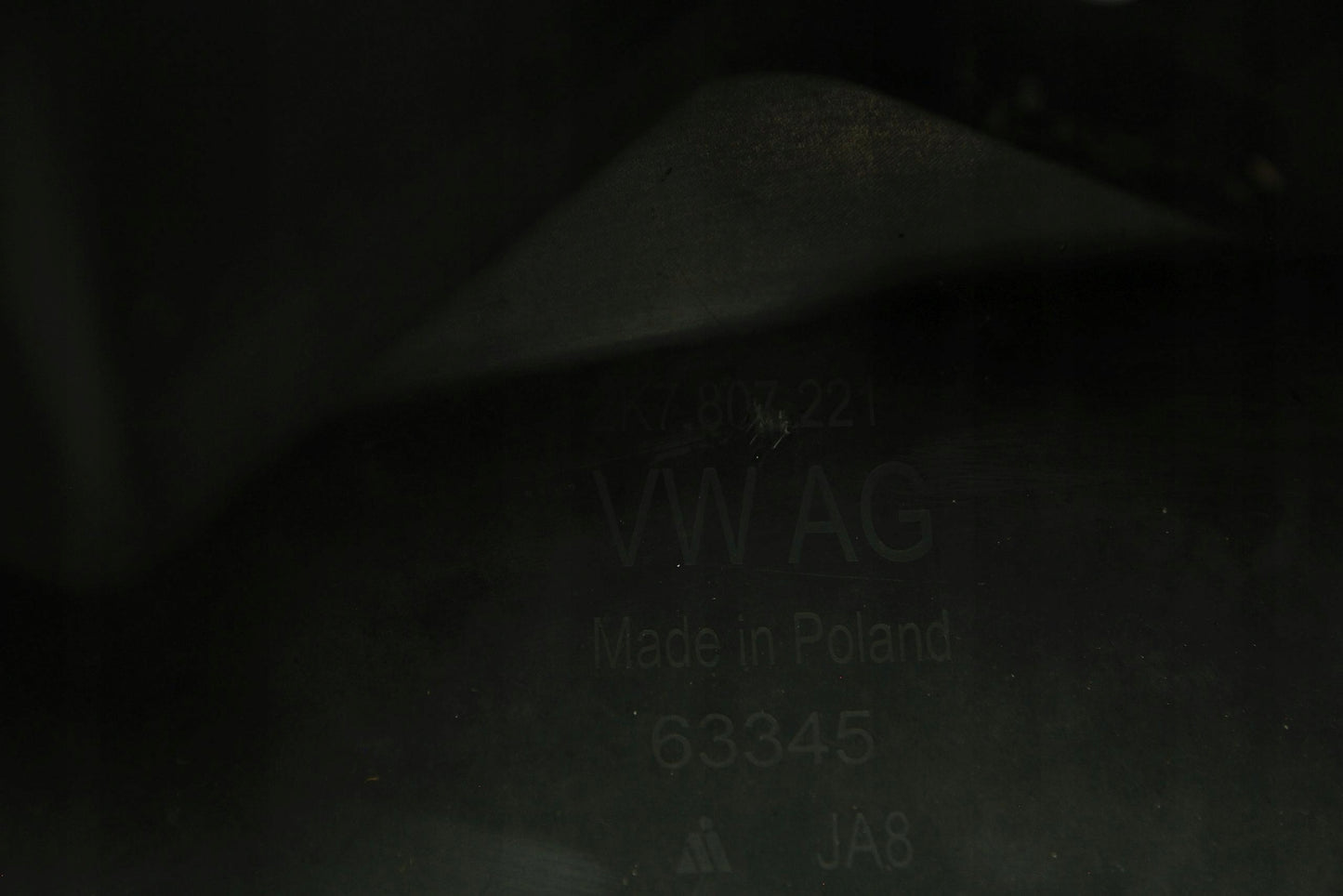 Original front bumper VW Caddy V 2K7 (2020-) 2K7807221