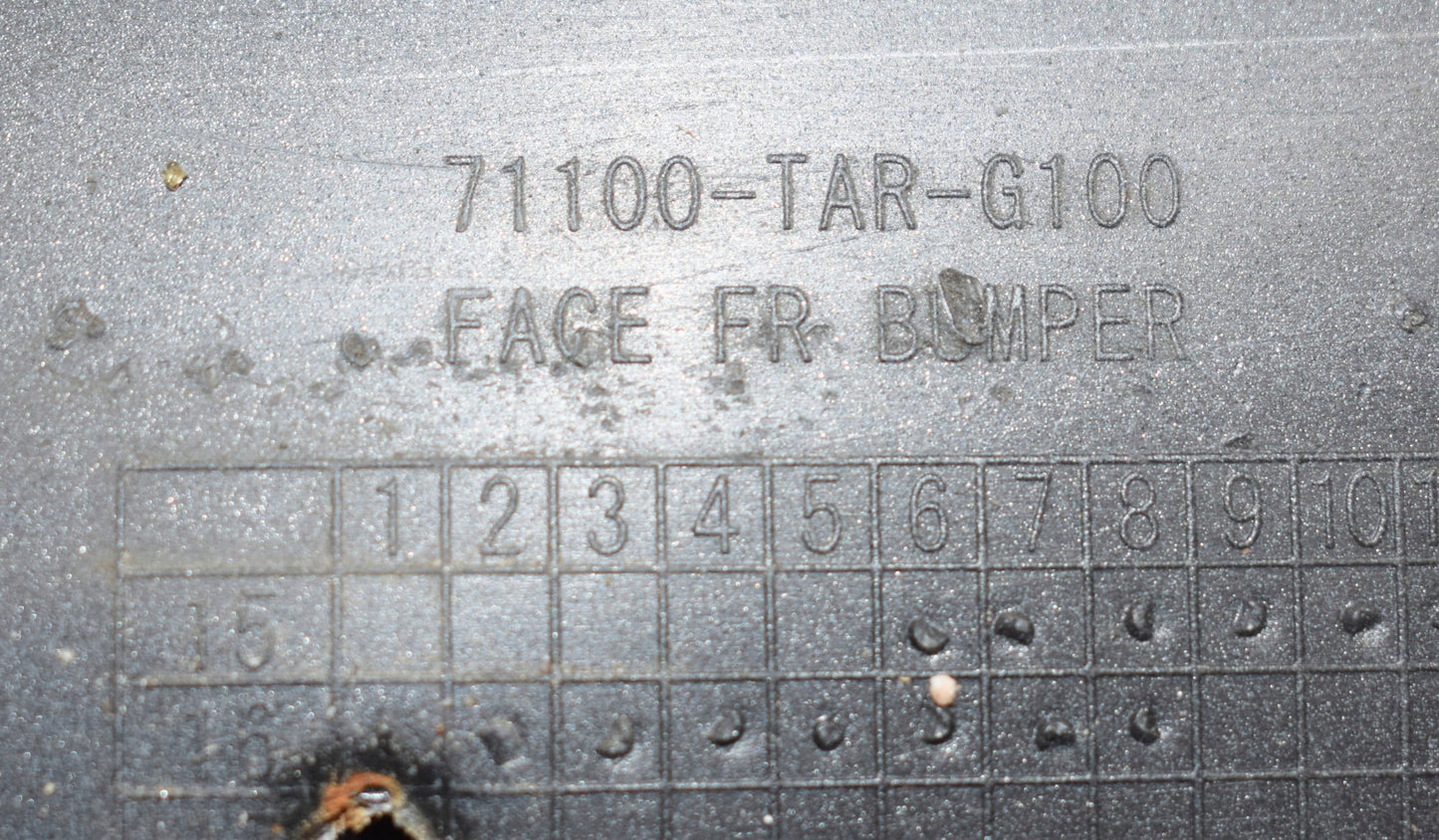 HONDA JAZZ III FRONT BUMPER - ORIGINAL, SUPER CONDITION