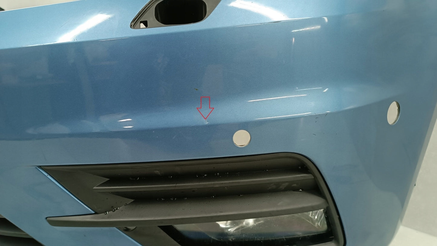 Front Bumper for VW Caddy 2K5 III Second Facelift 15-20 / with Fog Lights / with Skid Plate/Spoiler Lip