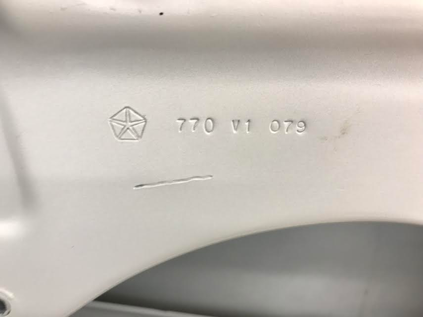 Jeep Cherokee 2014-2018 Door Right Front 770V1079