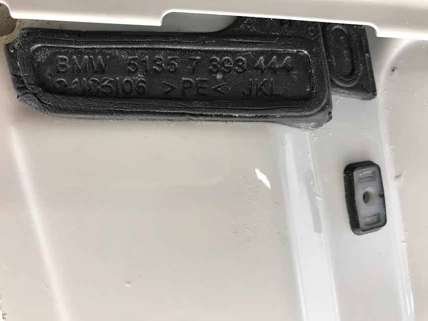 BMW X3 G01 (2017-2024) Rear Right Door OEM: 7465534, 51357393444