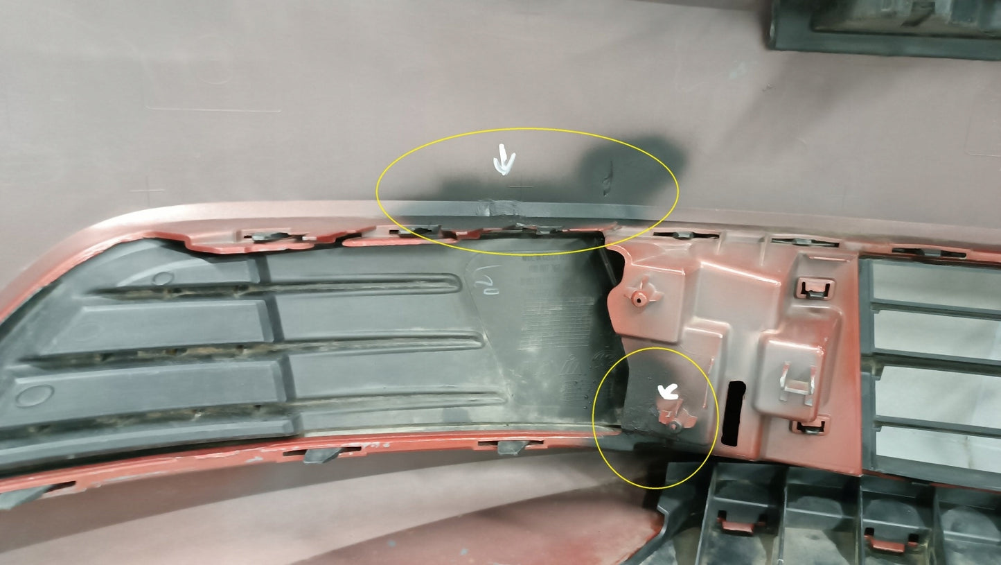 Front Bumper Skoda Fabia 3 III 6V0 14-18 / + Cover