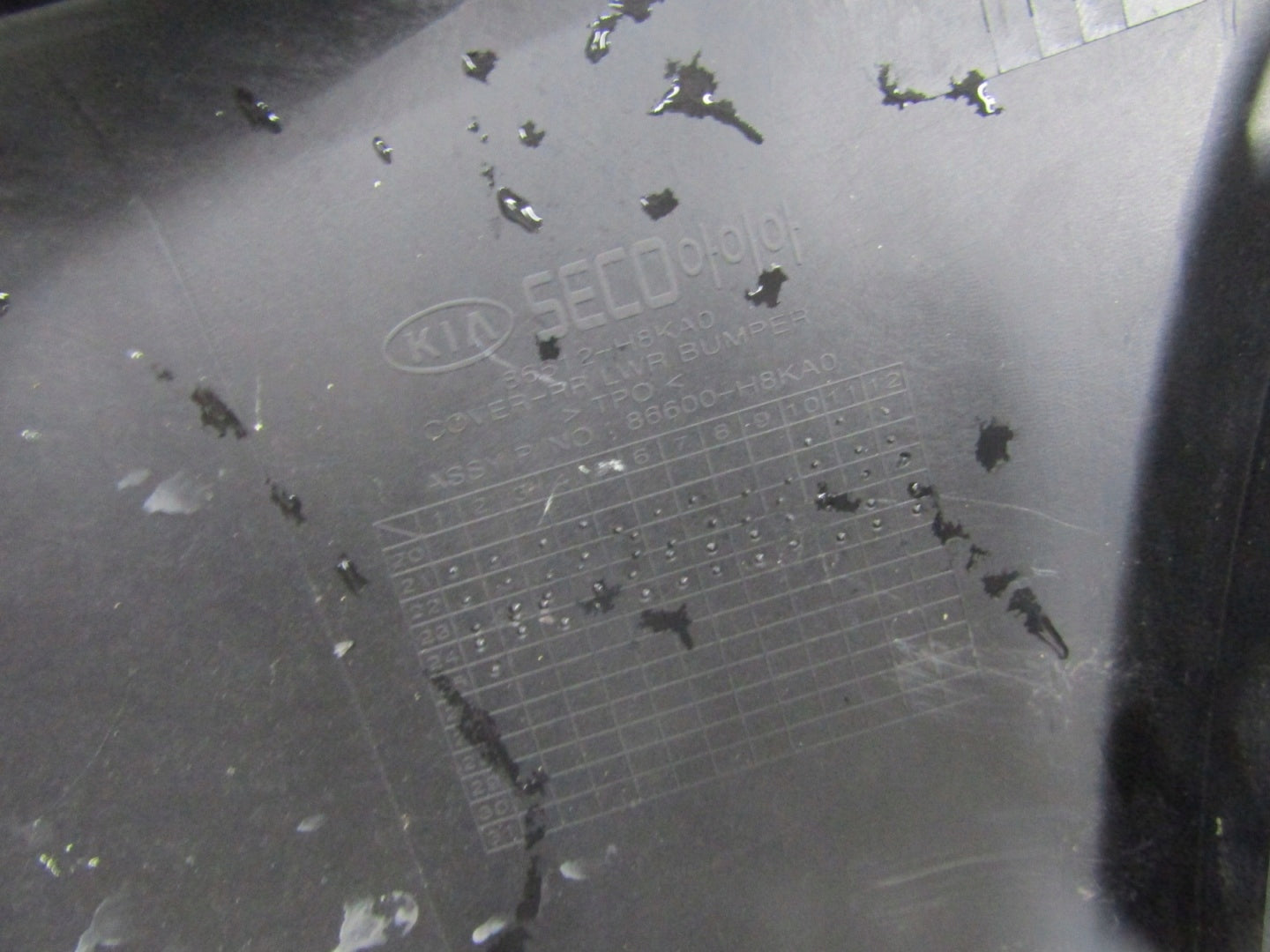 KIA Stonic GT Line Facelift Rear Bumper (2020-)