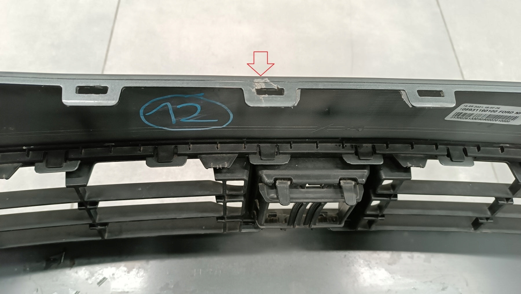 Front Bumper Ford Transit Tourneo Connect mk3 III 2022-