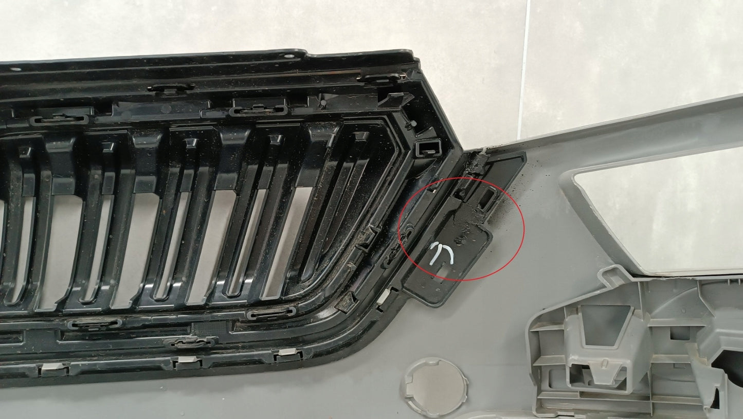 Front Bumper Skoda Kamiq 658 MONTE CARLO 19- / + Cover