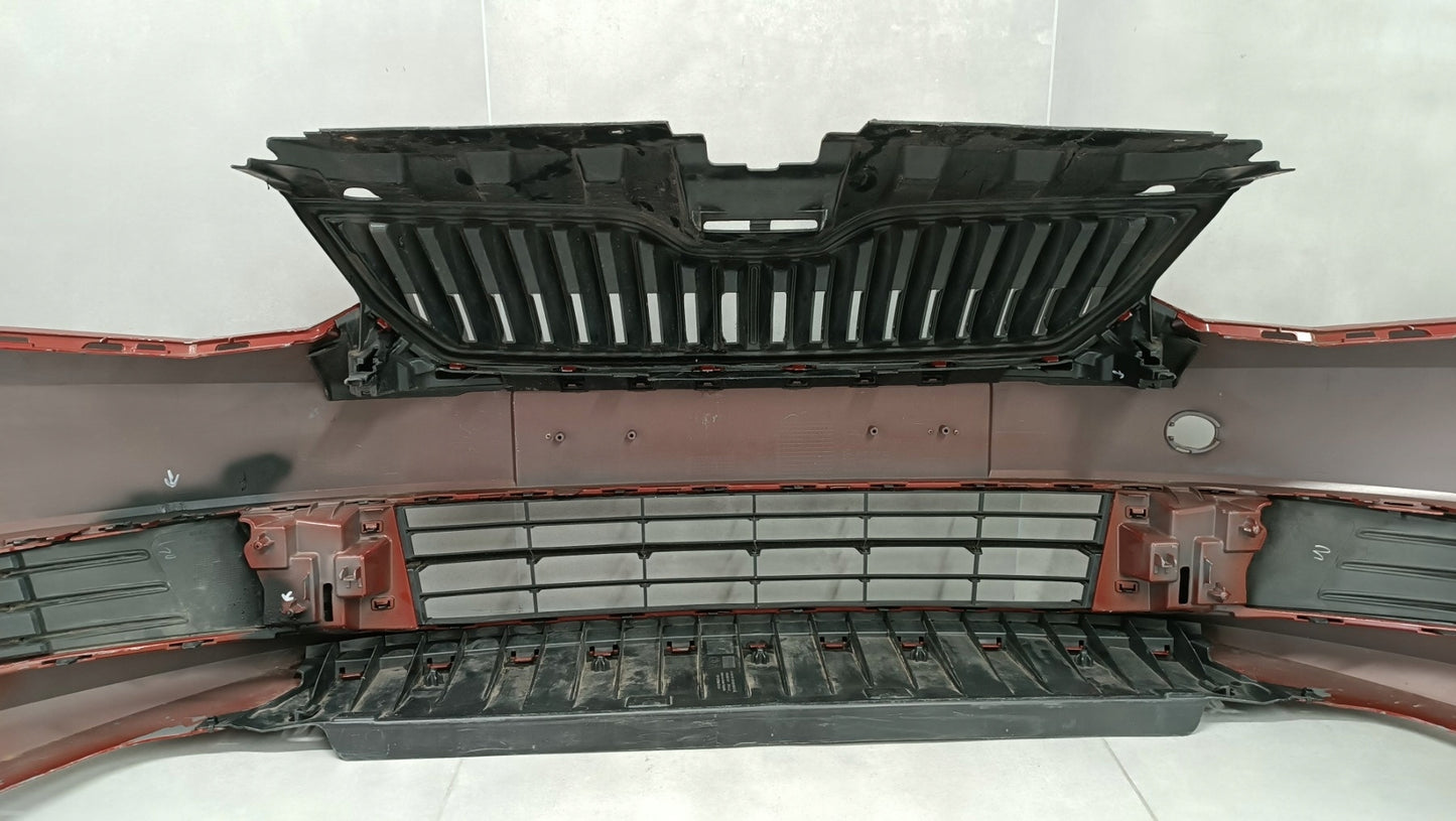 Front Bumper Skoda Fabia 3 III 6V0 14-18 / + Cover