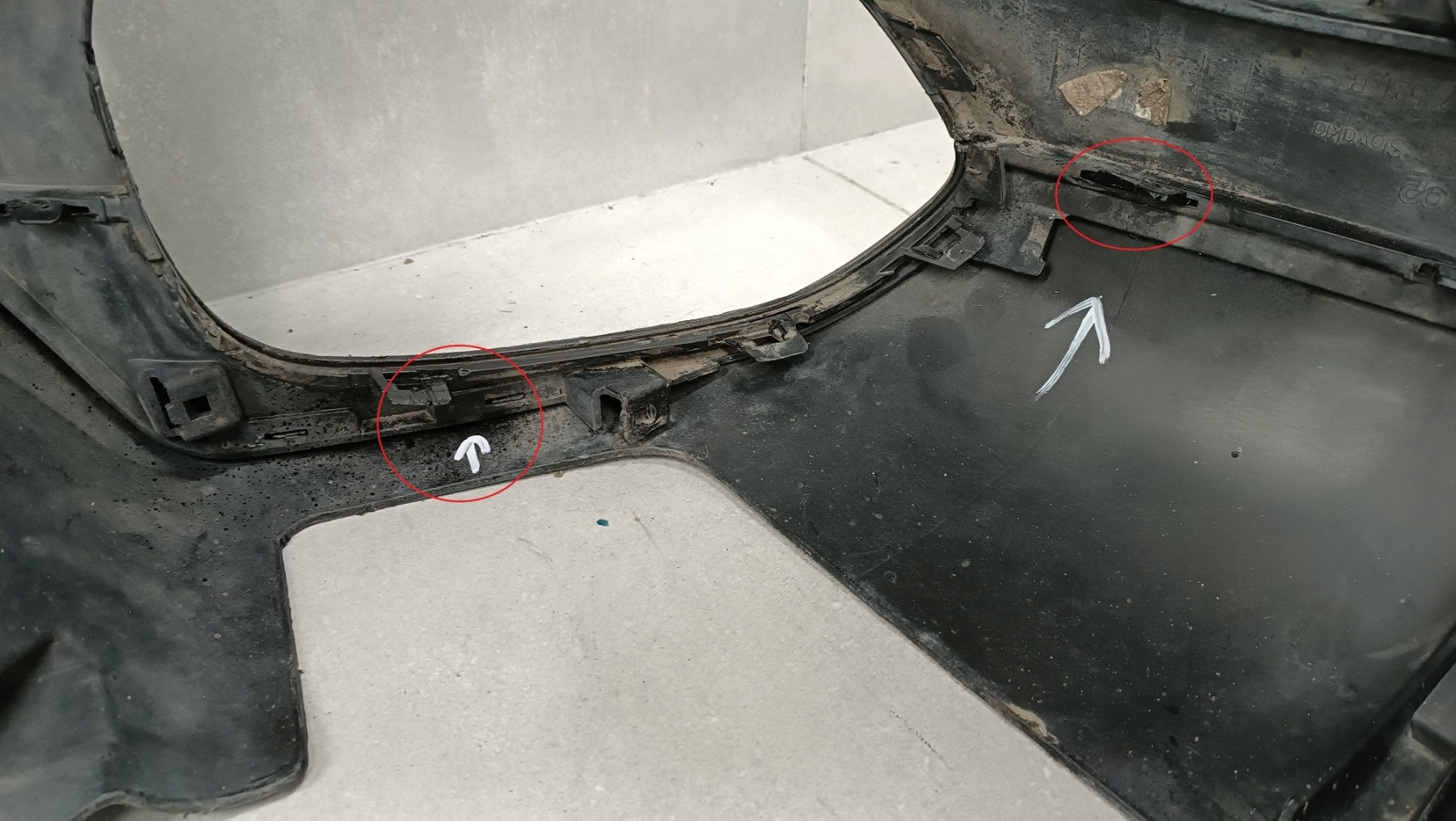 Rear Bumper Porsche Cayenne II 7P5 Facelift 2014-2017