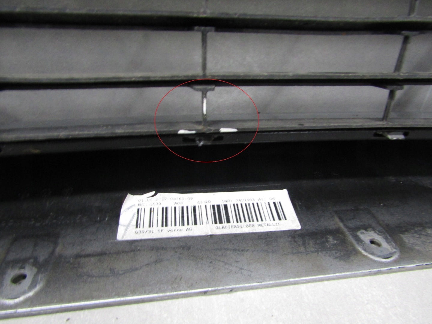 Front Bumper for BMW 5 G30 G31 17-20 (+ Blind)