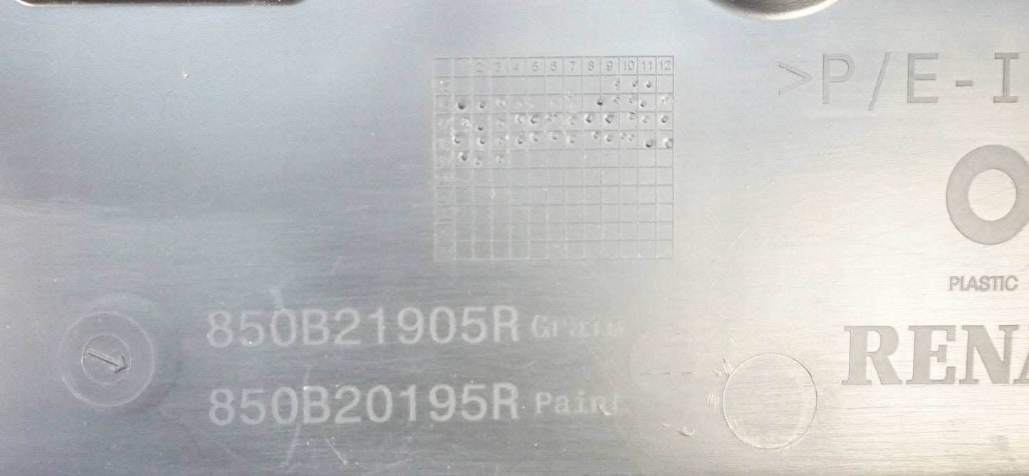 RENAULT CLIO IV 4 LIFT HB 16-19 REAR BUMPER REAR APRON TEKPN KPN ADD-ON