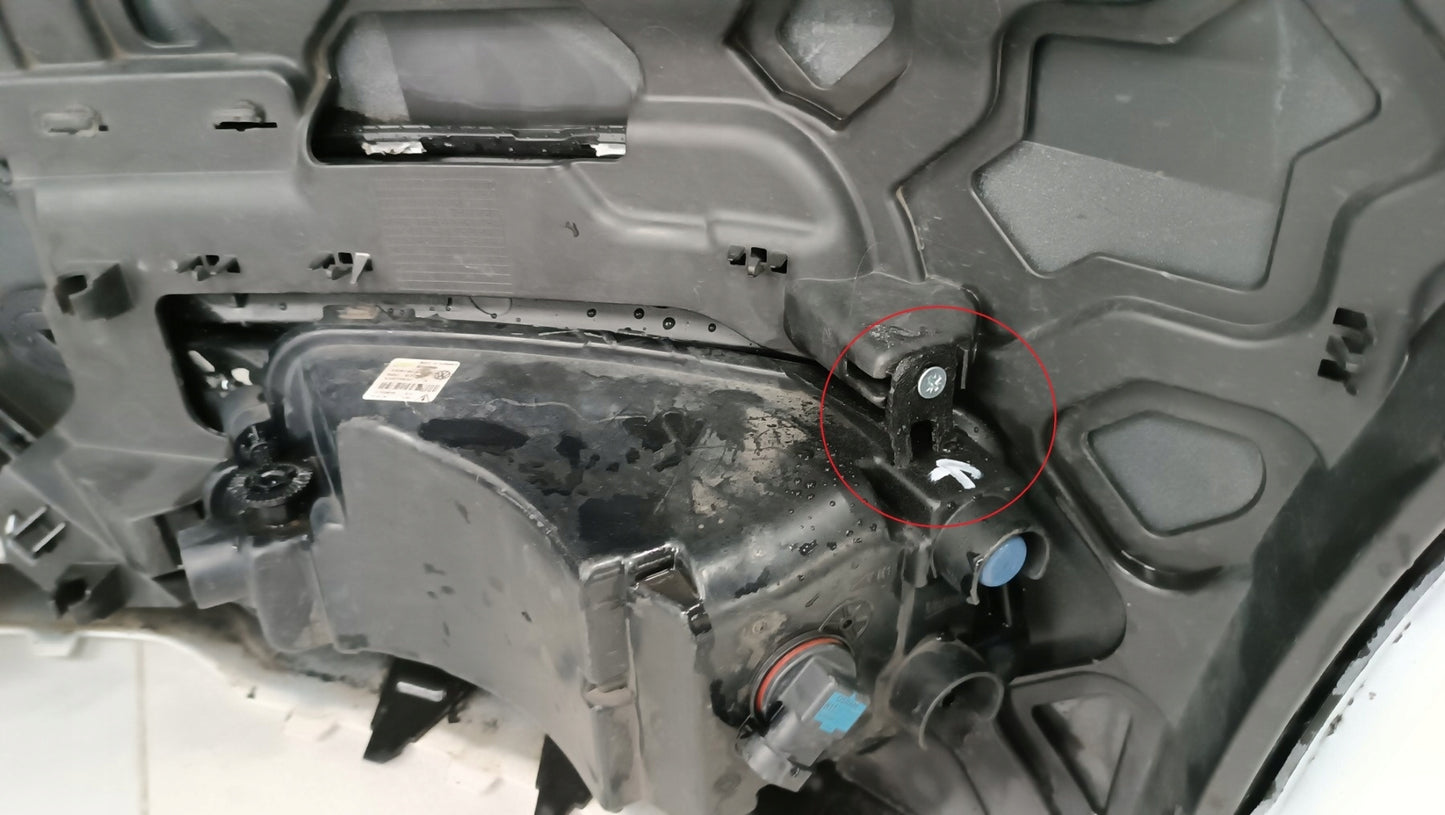 Front Bumper for VW Caddy 2K5 III Second Facelift 15-20 / with Fog Lights / with Skid Plate/Spoiler Lip