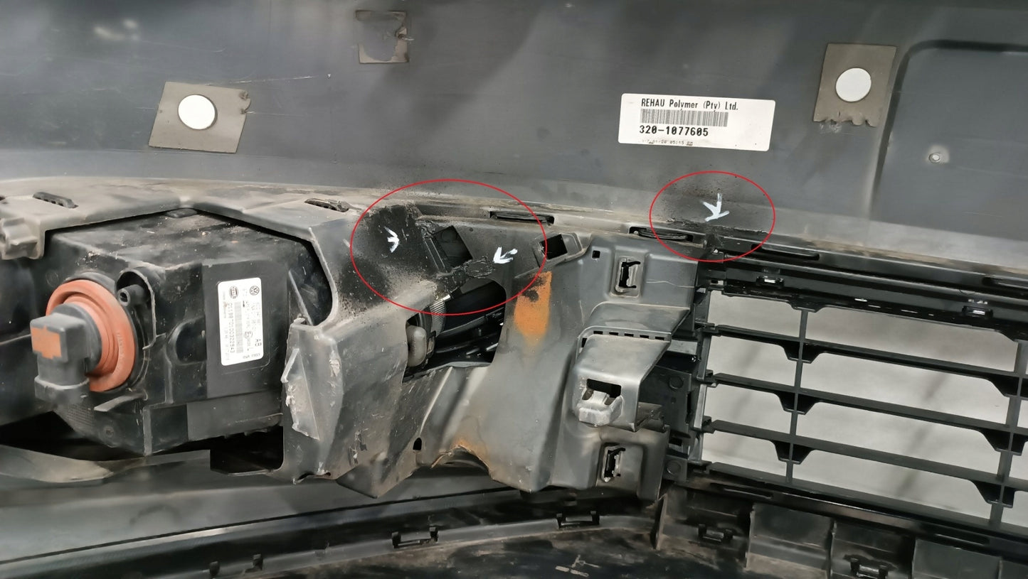 Front Bumper VW Volkswagen Polo 6C 6C0 Facelift 2014-2017