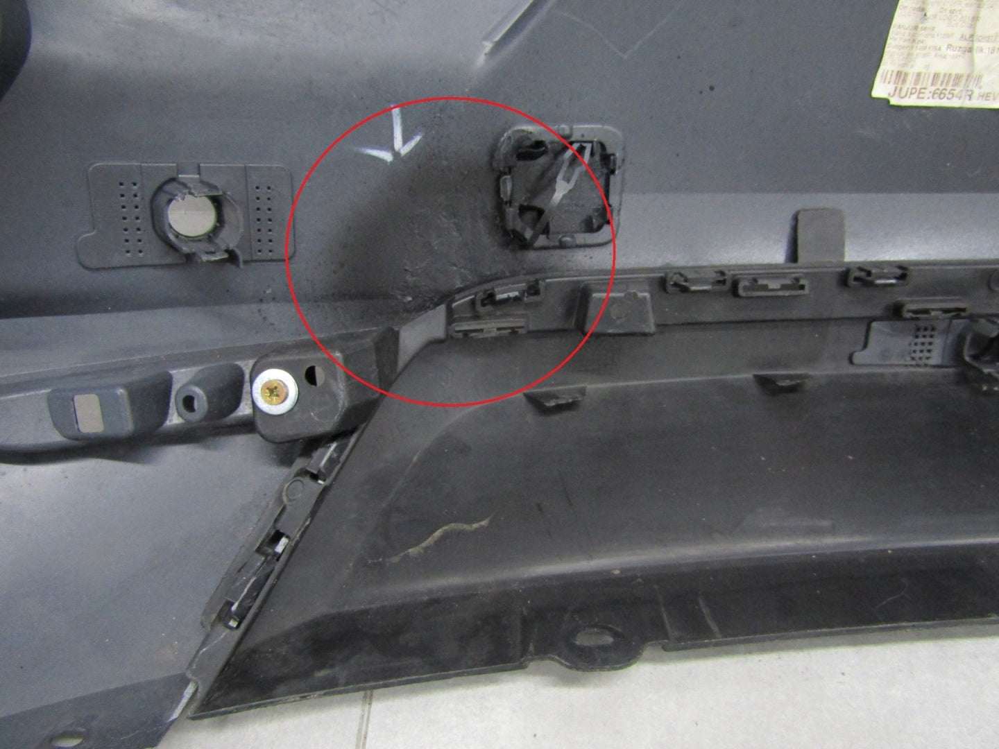 Rear bumper RENAULT CLIO V 5 LIFT 23-