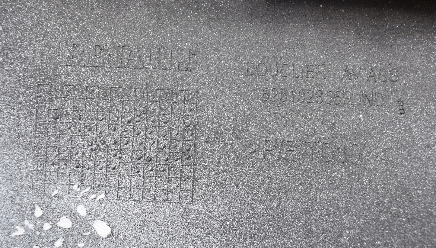 RENAULT ZOE Front Bumper + Lower Section