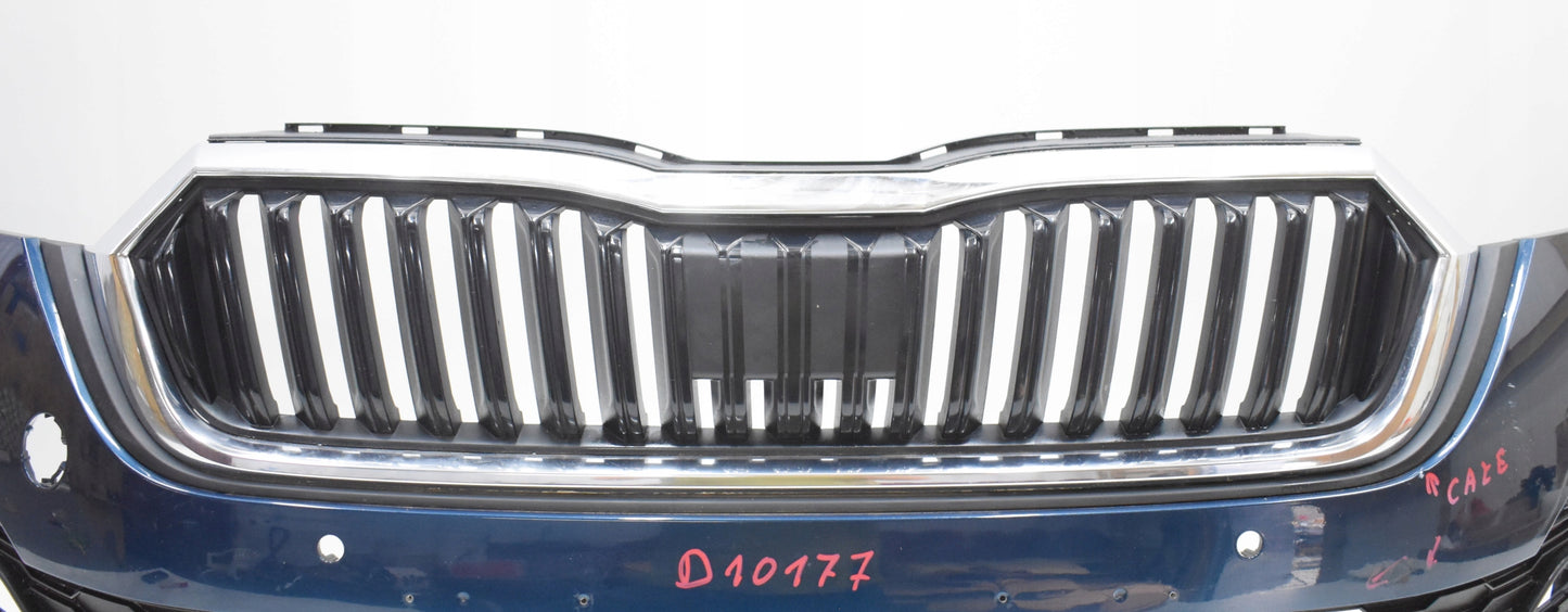 SKODA OCTAVIA IV 5E Front Bumper OEM + Grilles + Grill