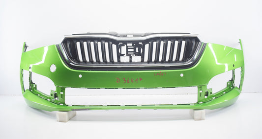 SKODA SCALA 657 OEM Front Bumper + Grille