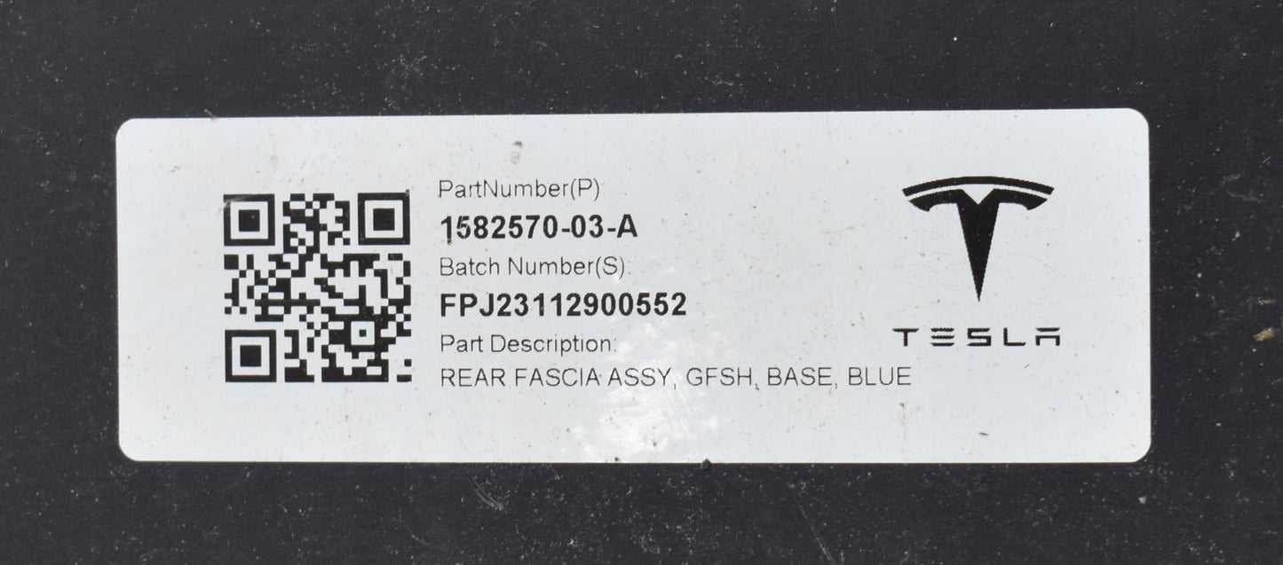 TESLA Model 3 Lift Highland Rear Bumper + Lower Section