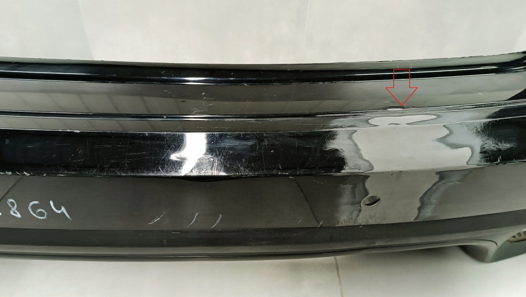 Rear Bumper Porsche Cayenne II 7P5 Facelift 2014-2017