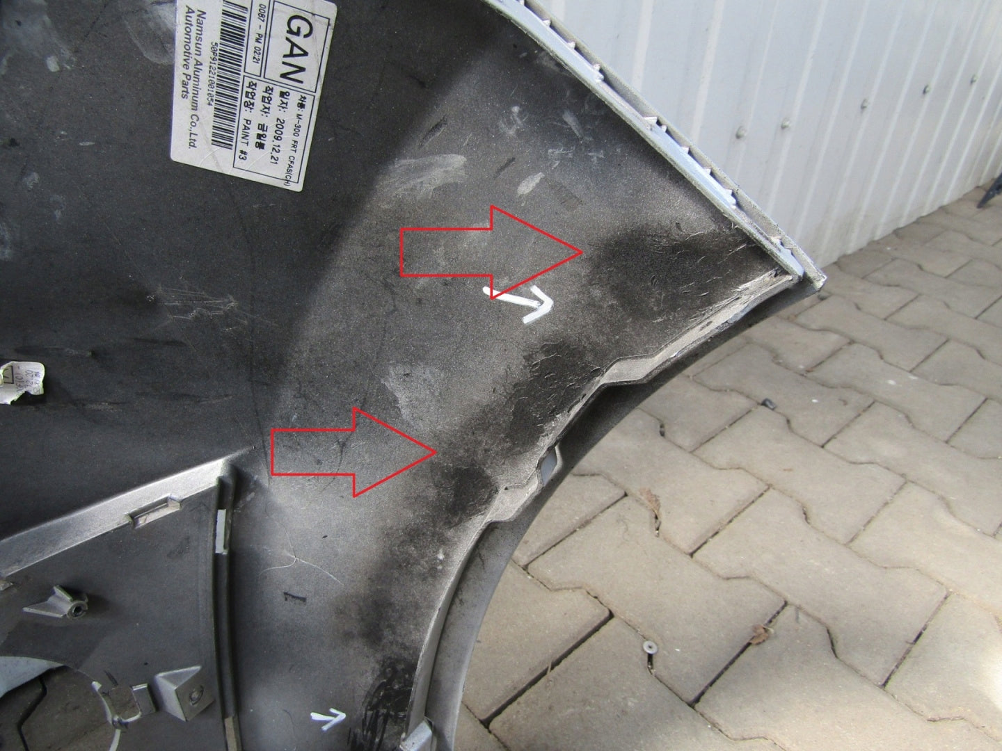 Front Bumper Chevrolet Spark 3 III 09-12