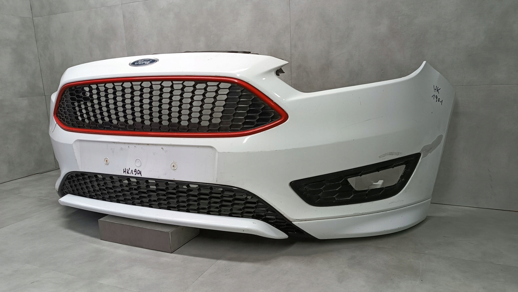 Front Bumper for Ford Focus Mk3 III Facelift ST Line 14- / Cover + Reinforcement