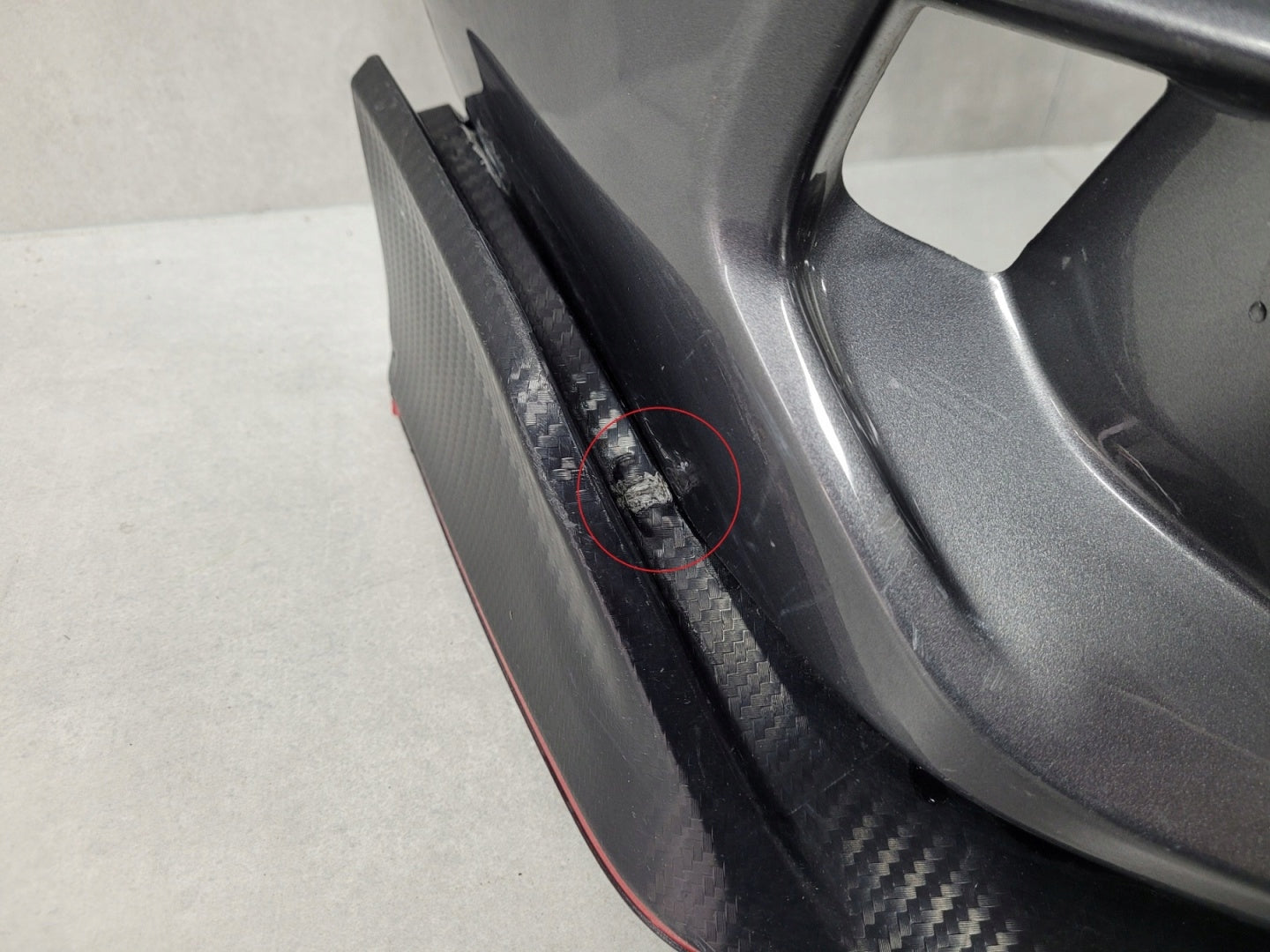 Front Bumper for Honda Civic X Type R HB 17-