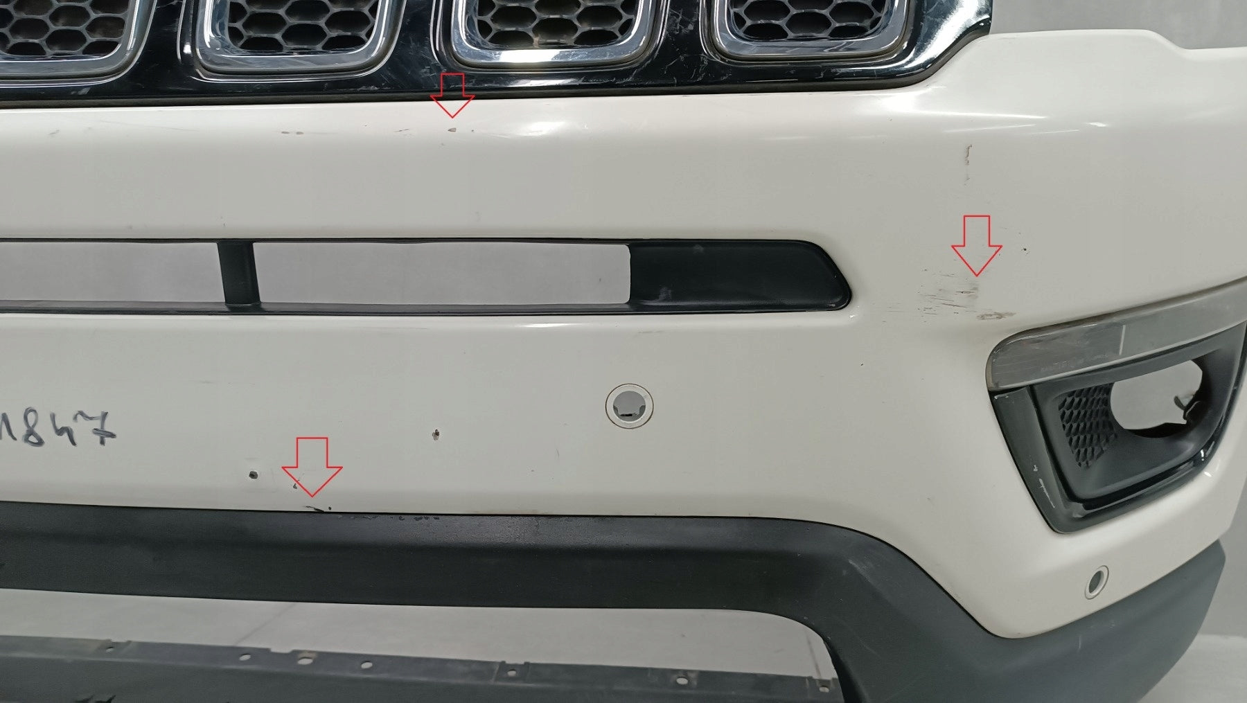 Front Bumper Jeep Compass 2 II 16-20