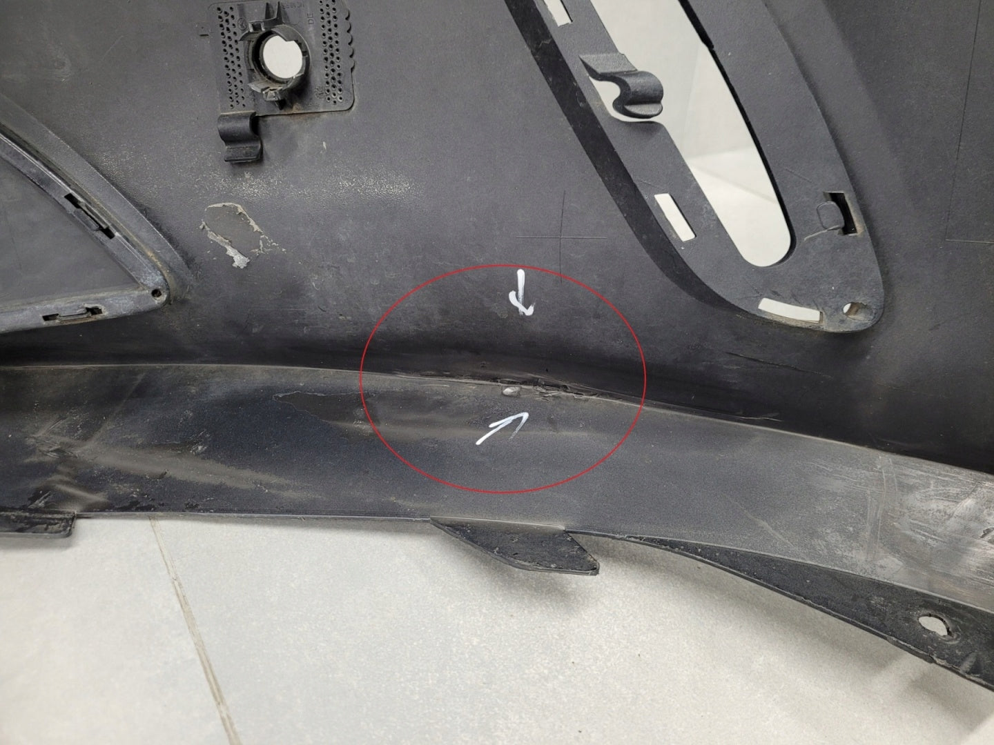 Front Bumper for Mercedes A-Class W176 Facelift 2015-2019