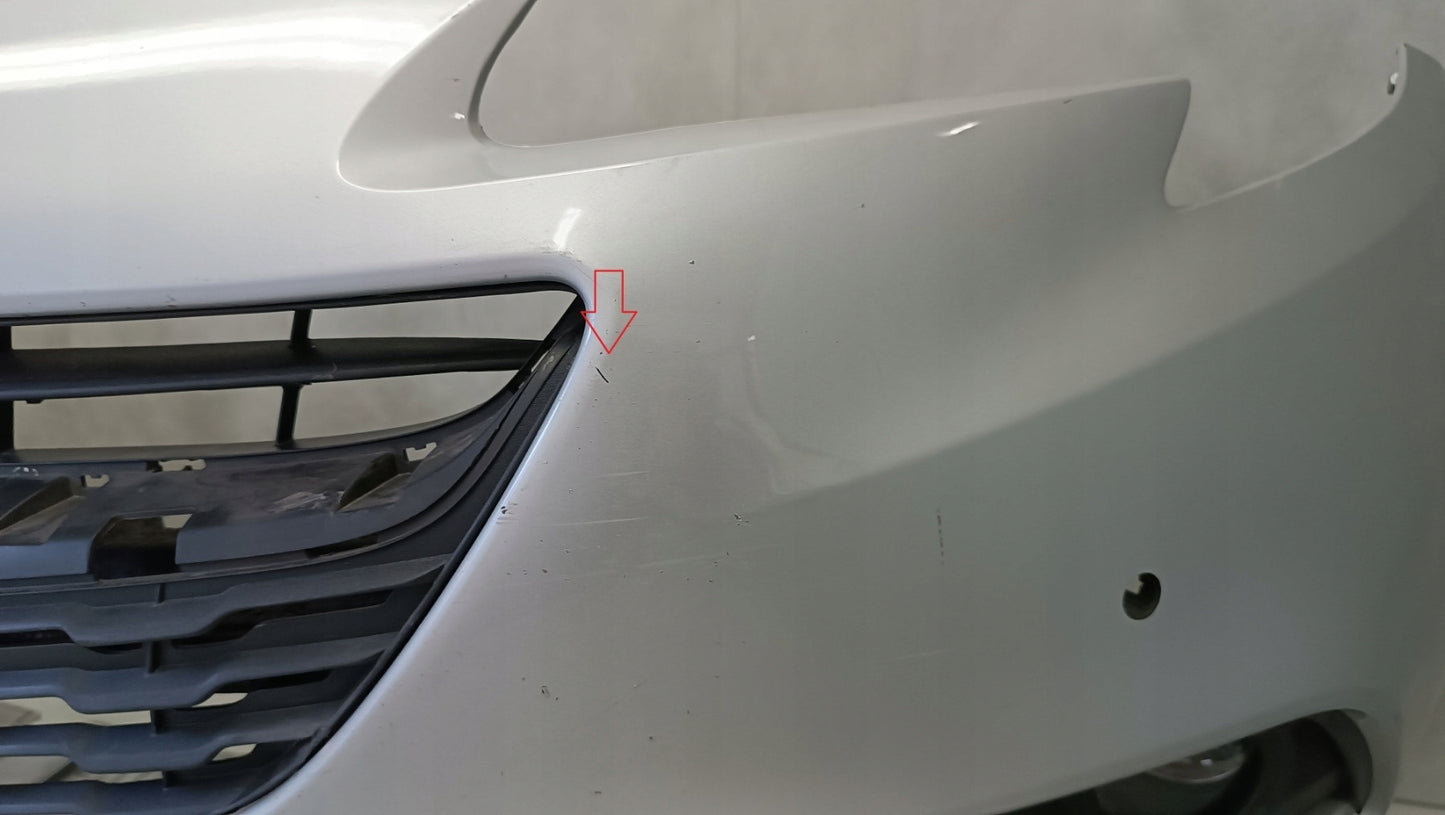 Front Bumper Opel Corsa E 2014-2020 + Fog Lights + Absorber