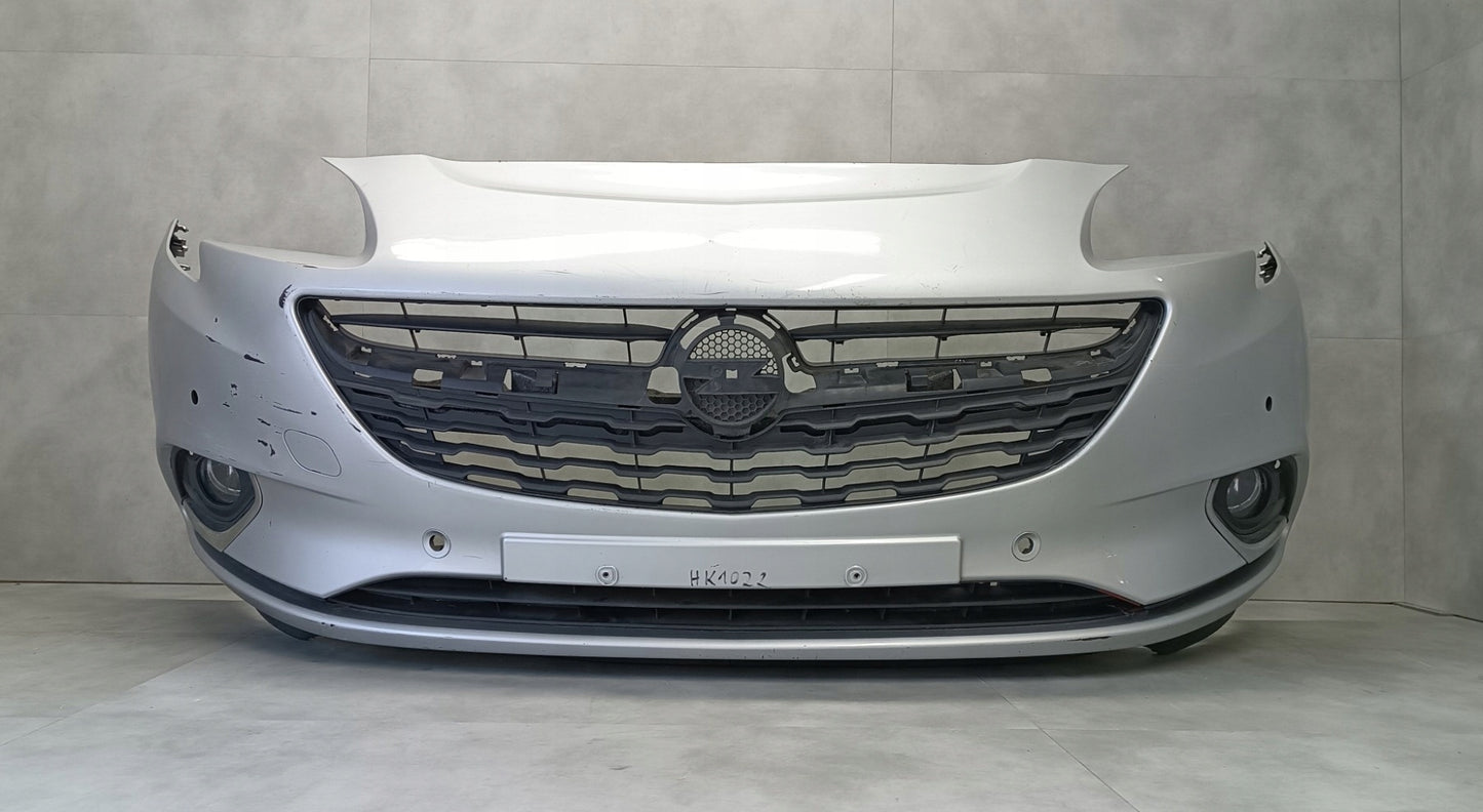 Front Bumper Opel Corsa E 2014-2020 + Fog Lights + Absorber