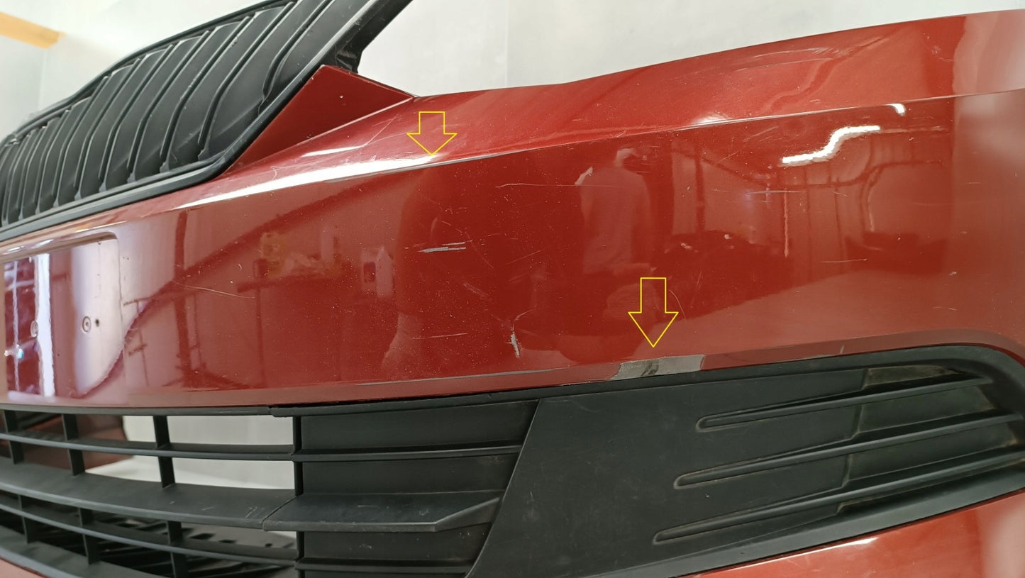 Front Bumper Skoda Fabia 3 III 6V0 14-18 / + Cover