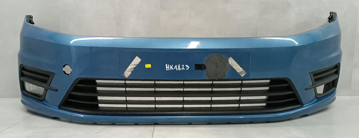 Front Bumper for VW Caddy 2K5 III Second Facelift 2015-2020 / with Fog Lights + Mounting Clips