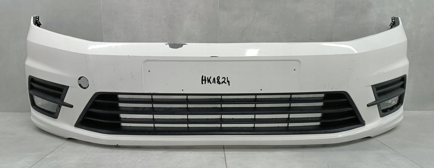 Front Bumper for VW Caddy 2K5 III Second Facelift 15-20 / with Fog Lights / with Skid Plate/Spoiler Lip