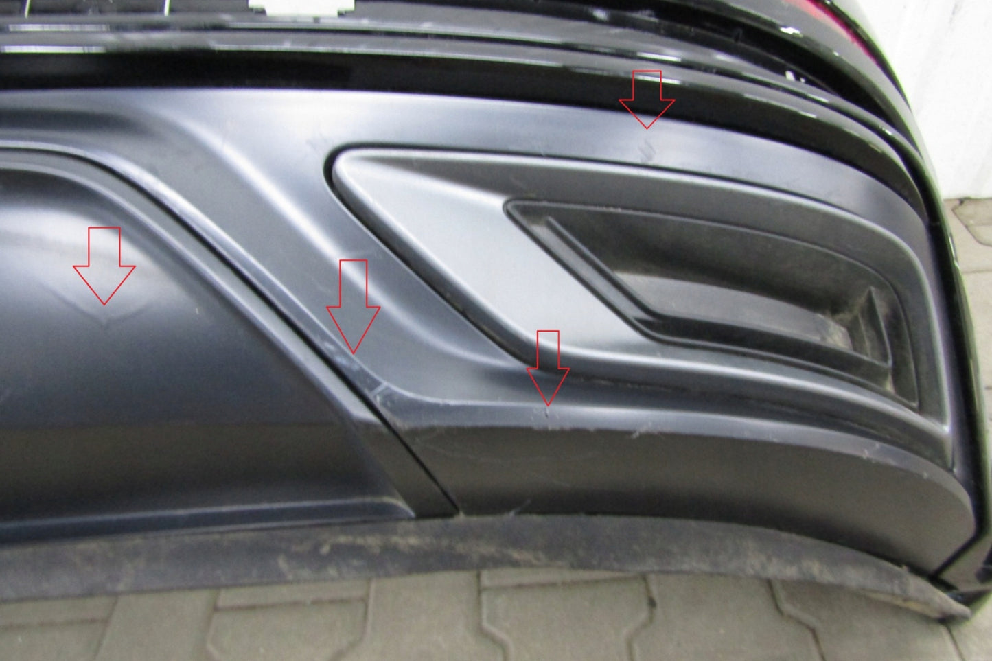 Audi Q8 S Line Rear Bumper 4M8 2018-