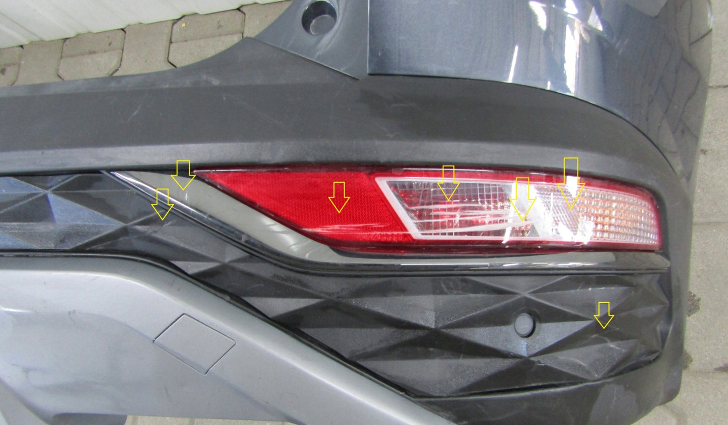 Rear bumper Hyundai Tucson 4th Gen 2020-