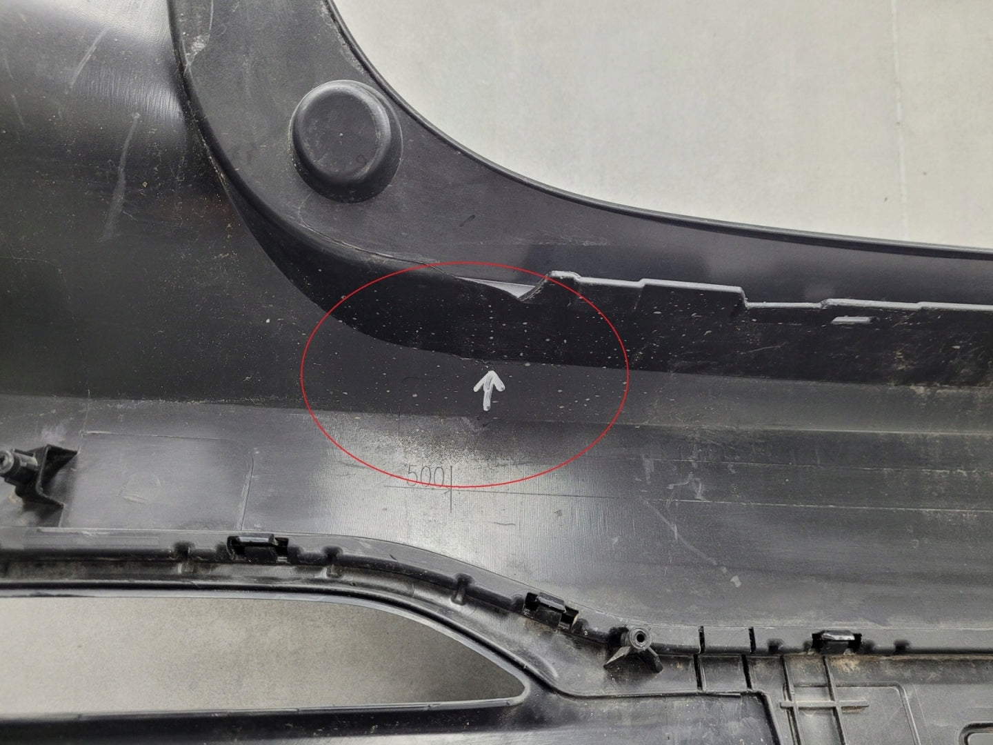 Rear bumper MG HS 18-20