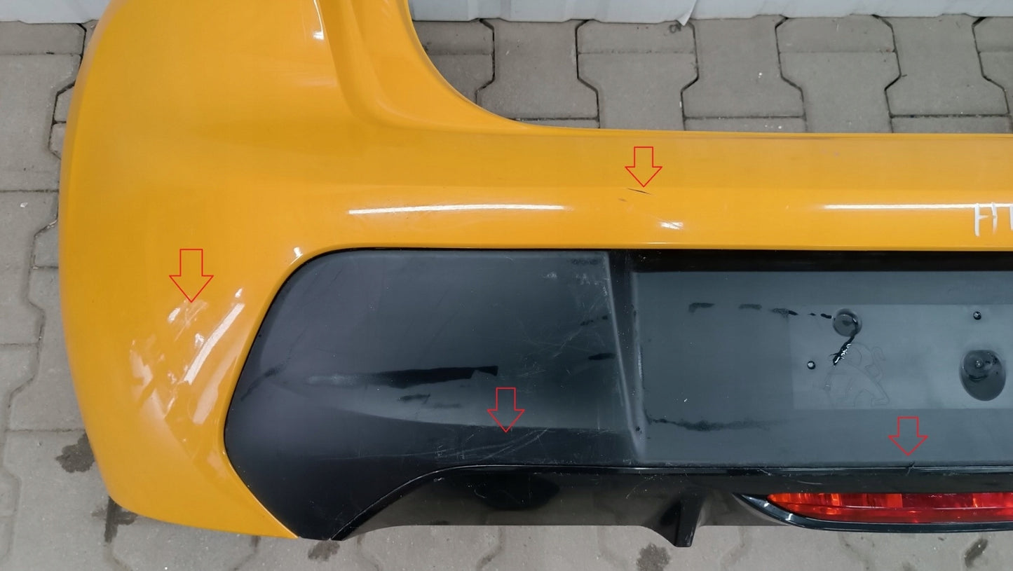 Rear Bumper for Peugeot 208 II (2019-) with 4 PDC