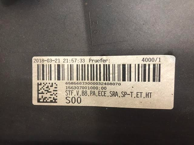 AUDI A4 B8/8K 2011-2016 Front Bumper OEM: 8K0807437AC