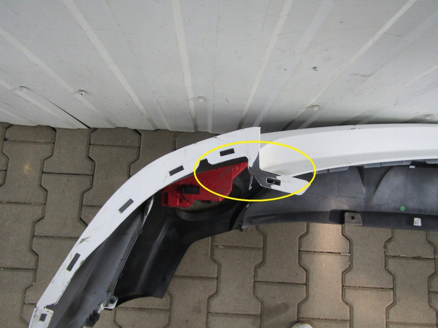Rear bumper MG HS 18-20
