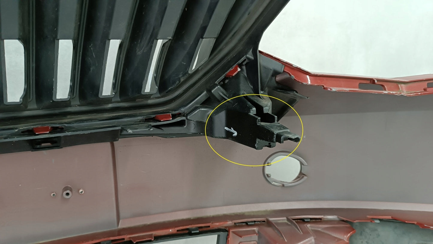 Front Bumper Skoda Fabia 3 III 6V0 14-18 / + Cover