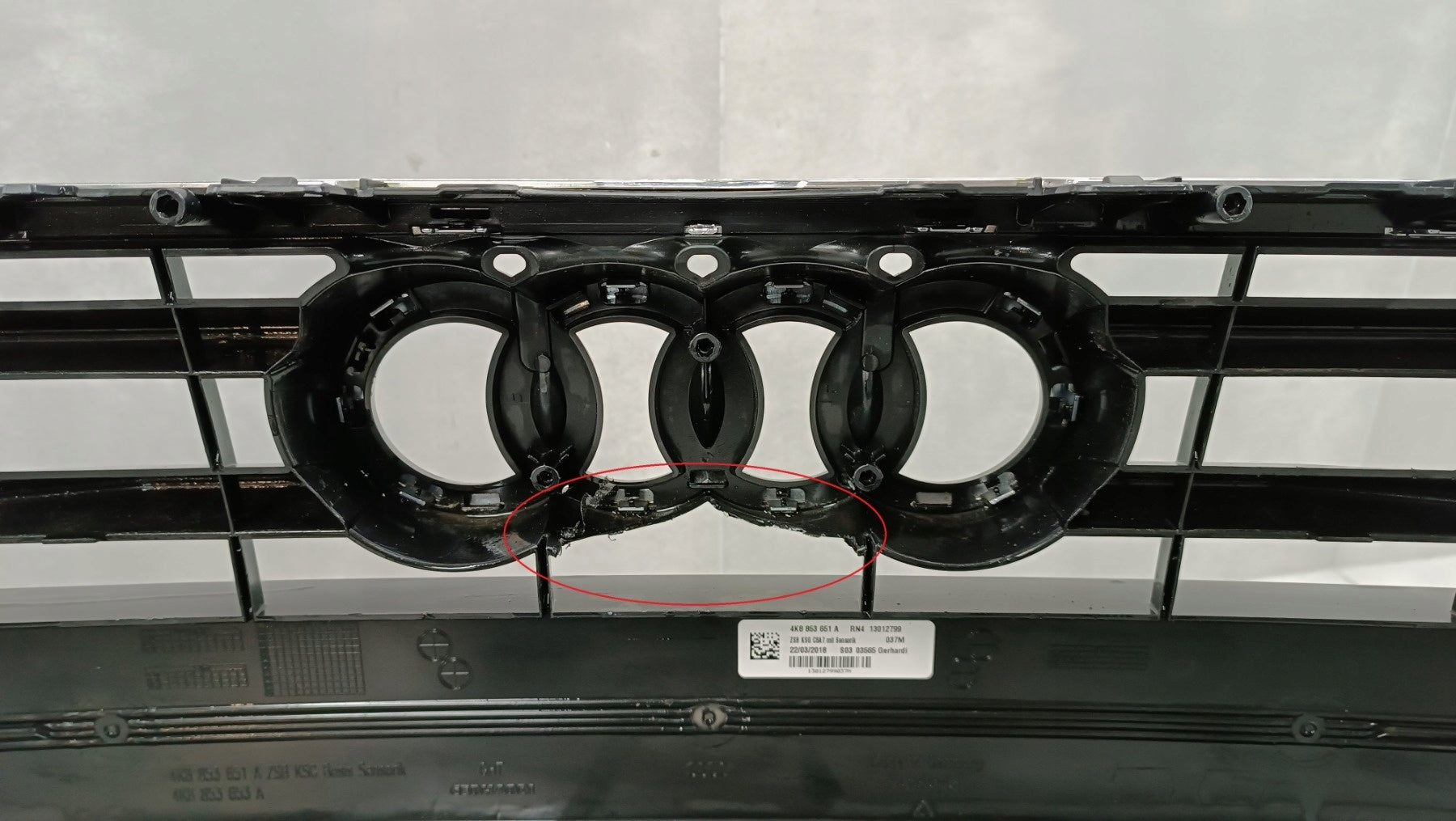 Front Bumper Audi A7 C8 4K8 S-line 18-23