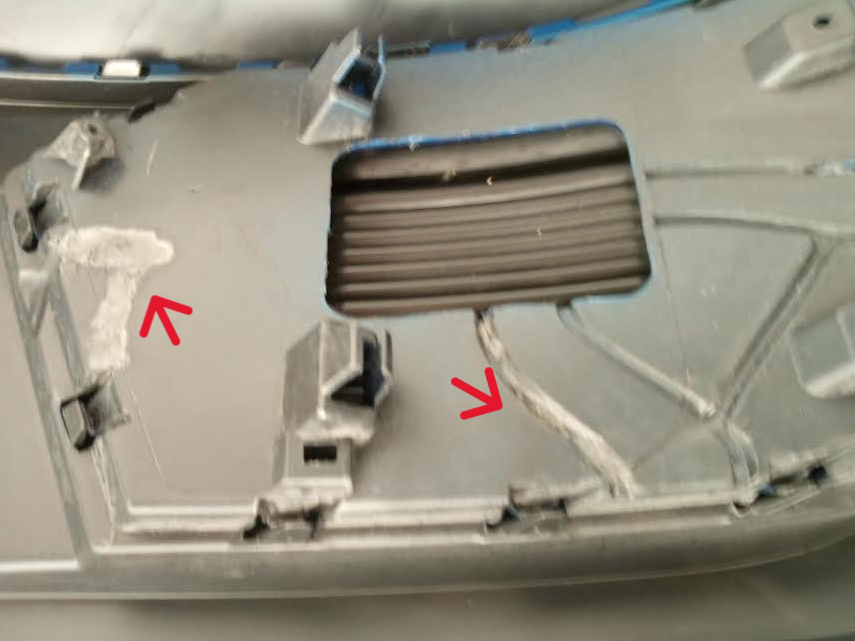 AUDI Q3 (8U) 2015  Front Bumper Genuine Used OEM: 8U0807437AD