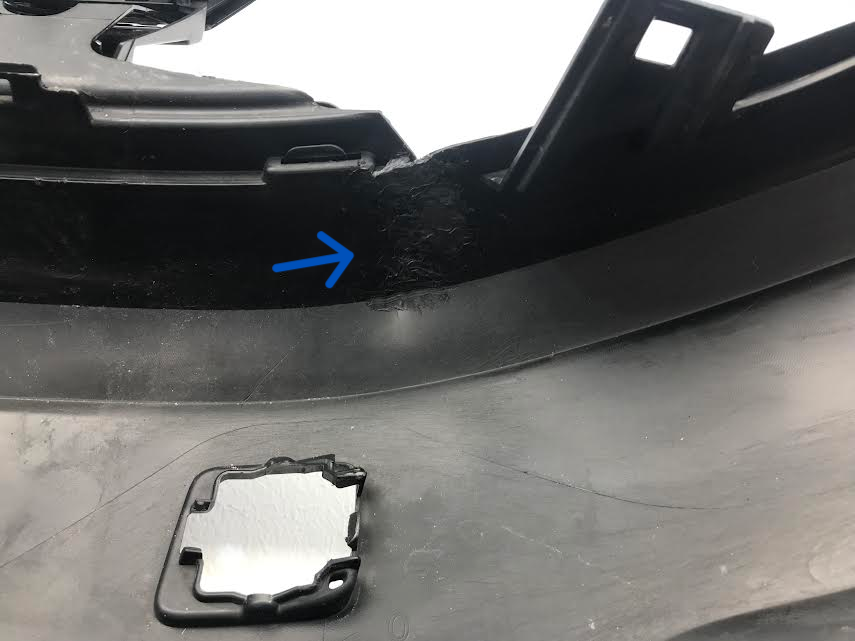 Volkswagen Polo H.B 2018-2021 Front Bumper Genuine Used OEM: 2G0807221