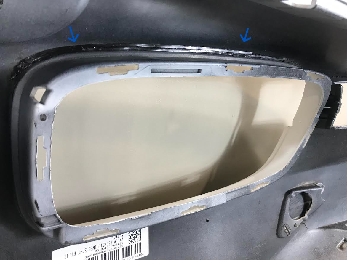 BMW 3 F30 F31 Sport Line 2017 Front Bumper 153170000100